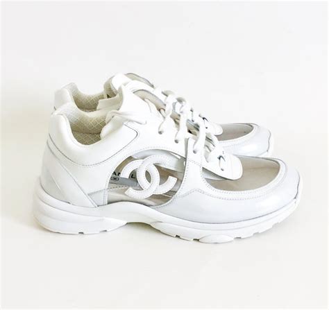 chanel transparent sneakers 2018|Chanel shoes canada.